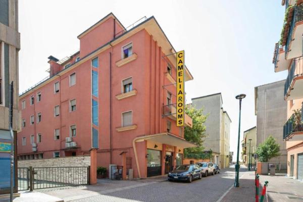 Na zdjęciu widoczny jest obiekt Camelia Rooms Venice Guesthouse położony w mieście Mestre.