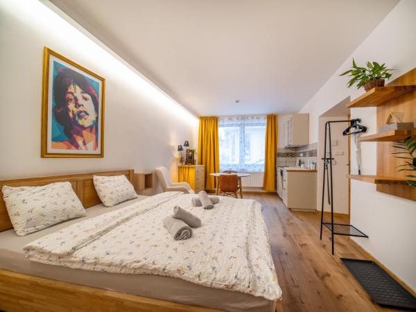 Na fotografii je vidět objekt Apartmán Mick Jagger nacházející se ve městě Sadská.