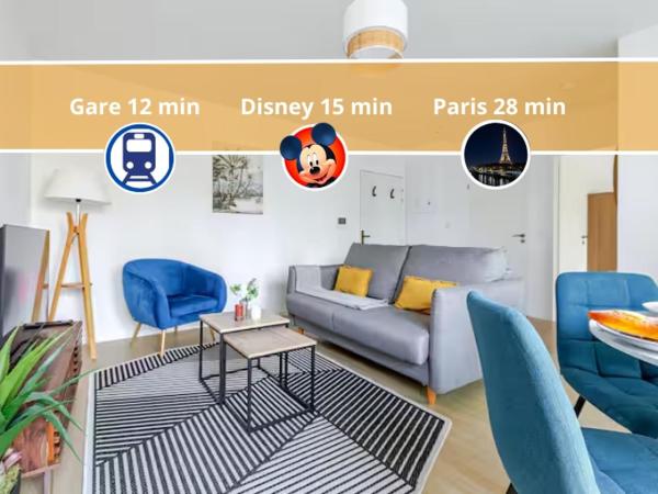 Le Golfeur - 15 Min Disney - 28 Min Paris - Marne-la-Vallée
