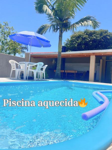 Na fotografii je vidět objekt Recanto da Palmeira - Piscina aquecida, quartos com ar condicionado nacházející se ve městě Brejatuba.