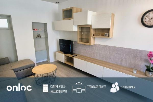 Escapade Pau Appart Moderne Avec Terrasse Privée - Pau