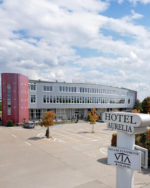 På billedet ses objektet Hotel Aurelia beliggende i byen Timişoara.