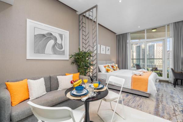 A la foto es mostra l'objecte Boutique Apartment Canal Views - Downtown situat a la ciutat de Dubai.
