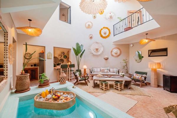 Riad Bahia Burgos - Exclusive - Heated Pool & Breakfast - 15 Min Walk Jemaa El Fnaa - Marrakech