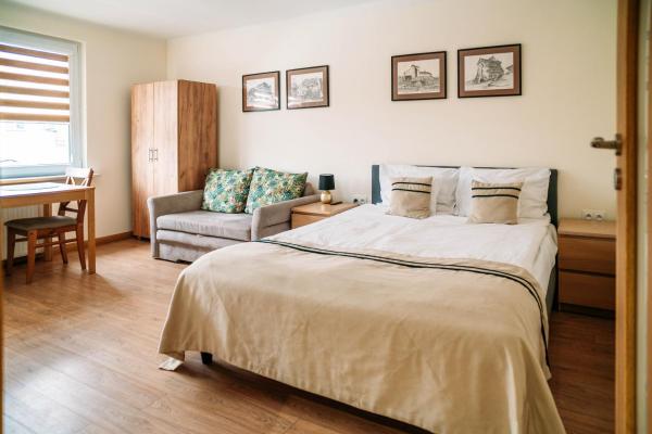 A la foto es mostra l'objecte Apartament Sandomierski situat a la ciutat de Sandomierz.