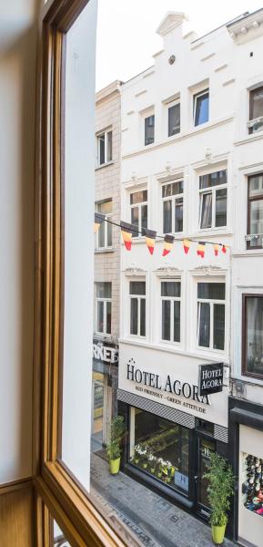 På bildet vises objektet Hotel Agora Brussels Grand Place som ligger i byen Brussel.