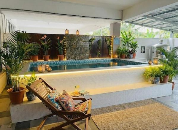 照片显示了位于Kuantan市的Sulong Inn - Private Pool Homestay in Kuantan, Pantai Sepat物件。