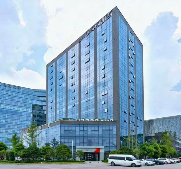 Na foto é possível ver o objeto Atour Hotel South Business Zone Ningbo localizado na cidade de Ningbo.