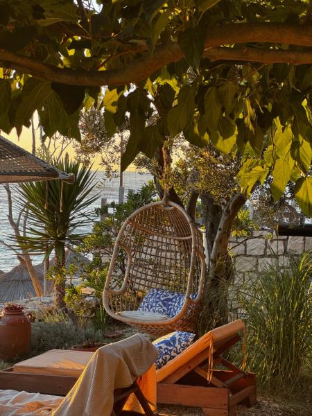 Na fotografii je vidět objekt Kallmi View - Nature Retreat on the Albanian Adriatic Coast nacházející se ve městě Durrës.