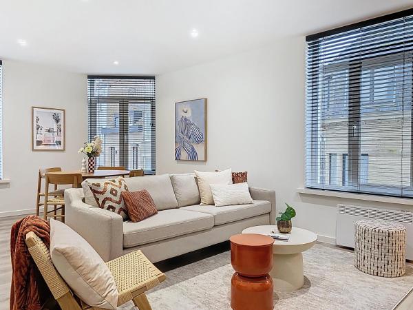 A la foto es mostra l'objecte ETAGE 2 - appartement in centrum, 300m van zee én gratis parking situat a la ciutat de Oostende.