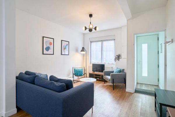 A la foto es mostra l'objecte Roubaix - Beautiful 4 bedrooms house with terrace! situat a la ciutat de Roubaix.