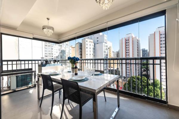 Apto 62 Luxo Vista Panorâmica Varanda Piscina Academia Garagem Wifi Perto Do Metrô Centro São Paulo - São Paulo