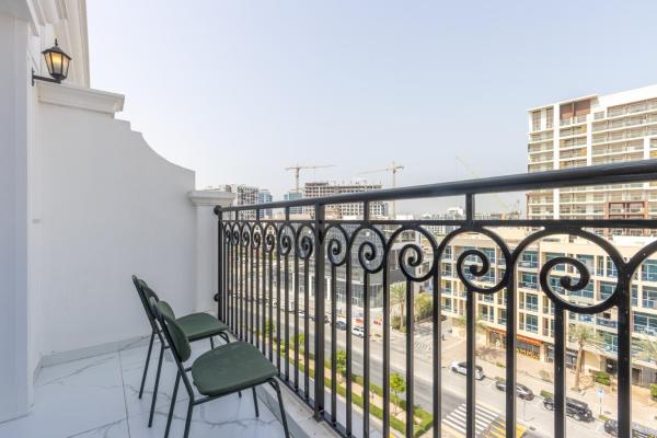 Chic Studio with Pool & Jacuzzi Arjan Dubaiの写真2