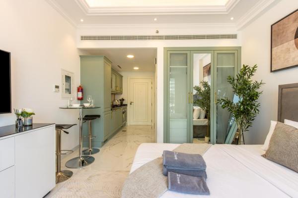 Chic Studio with Pool & Jacuzzi Arjan Dubaiの写真6