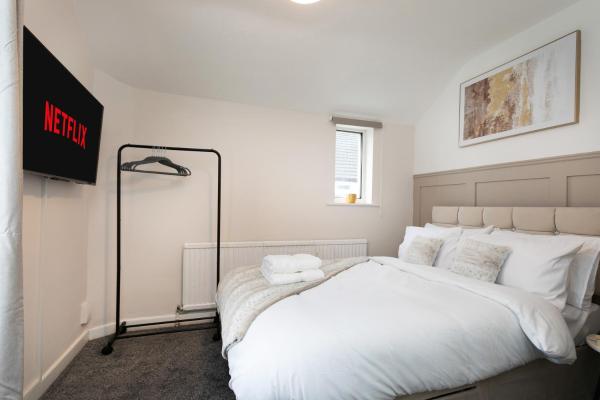Elegant 3bdr-contractors Stays-free Parking-free Wiifi - Leicester