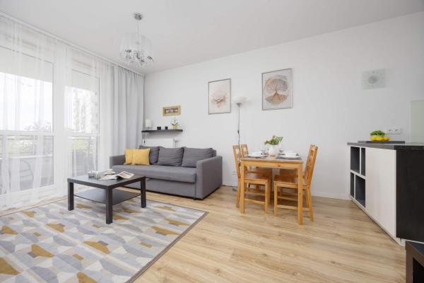 Modern Apartment In Warsaw With Parking And Balcony By Noclegi Renters - Warsaw