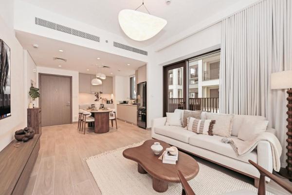A la foto es mostra l'objecte Serene Lagoon Living at Creek Beach, Dubai Creek Harbour situat a la ciutat de Dubai.