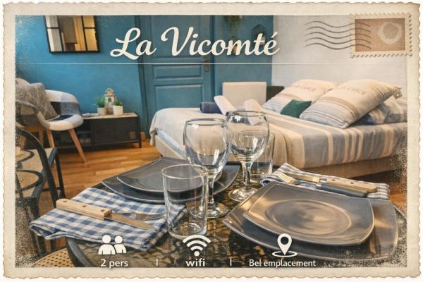 La Vicomté - Quai Henri Iv - Wifi Gratuit - Normandie