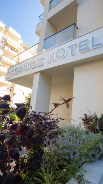 A la foto es mostra l'objecte Seaside Hotel situat a la ciutat de Draç.