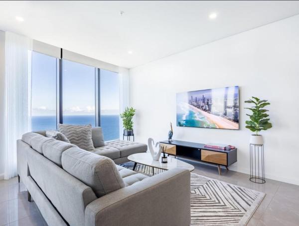 Ocean View Escape 3b2b 2 Free Parking - Surfers Paradise