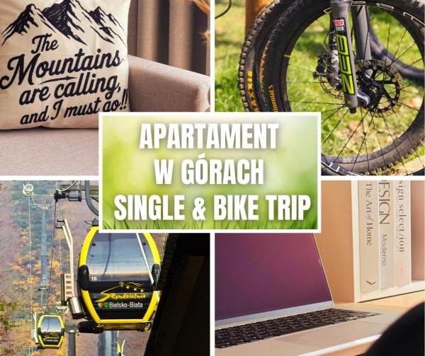 Na zdjęciu widoczny jest obiekt APARTAMENTY SZYNDZIELNIA ENDURO BIKE & Business STUDIO - Parking - STAY & WORK położony w mieście Bielsko-Biała.