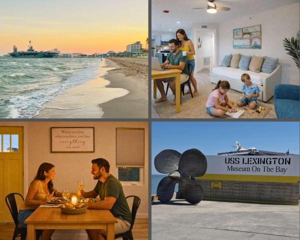 Enjoy This Cozy 1br Walk To Mcgee Beach & Dwntwn - Corpus Christi, TX