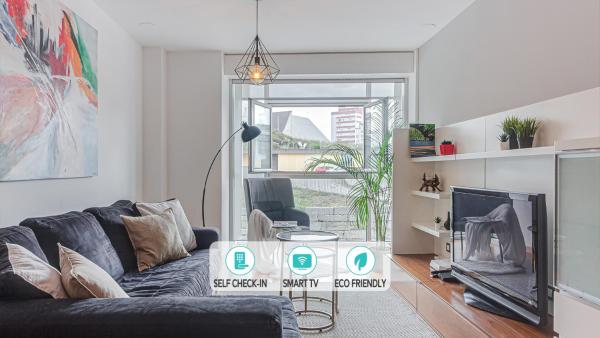 På billedet ses objektet Blue Ocean Apartment beliggende i byen La Coruña.