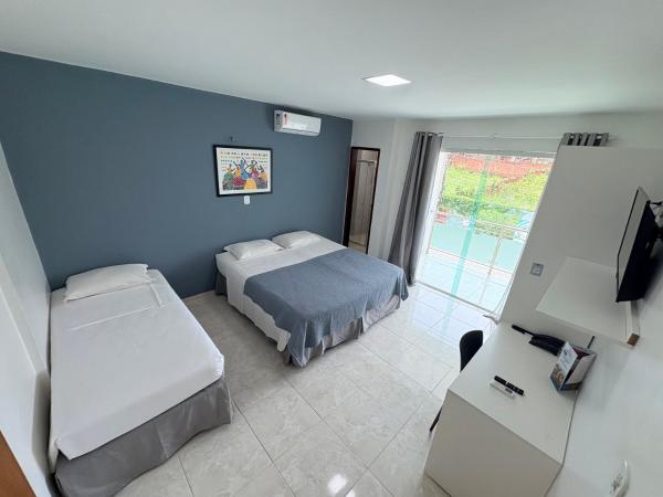 Na fotografii je vidět objekt Belaris HOTEL EXECUTIVO - Próximo a Praia do Calhau nacházející se ve městě São Luís.