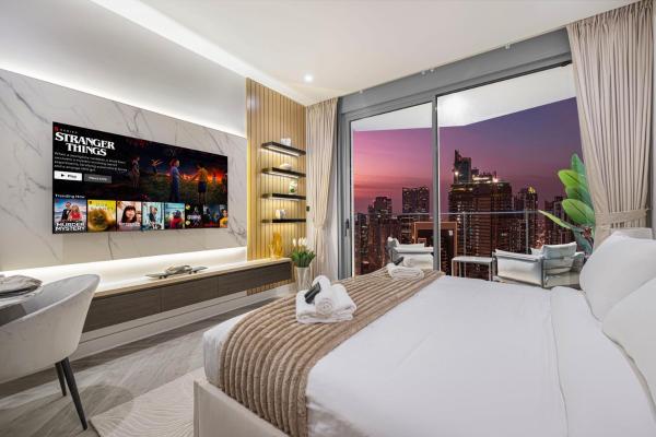 A la foto es mostra l'objecte 37th Floor & Stunning Burj Khalifa View situat a la ciutat de Dubai.