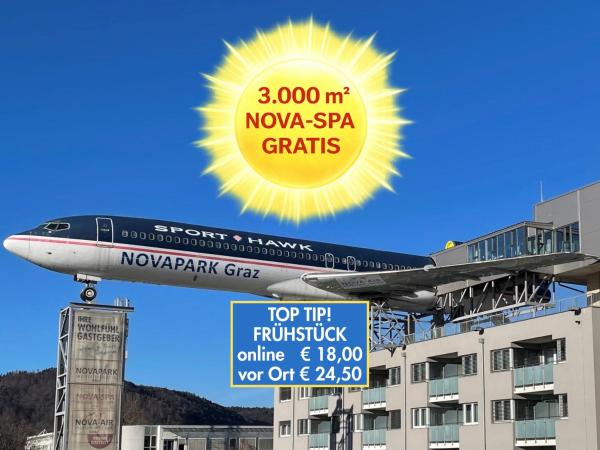 NOVAPARK Flugzeughotel Graz, Graz