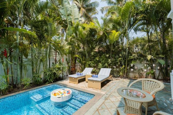 Elivaas 4 Bhk With Pvt Pool Near Baga - Celest - Goa