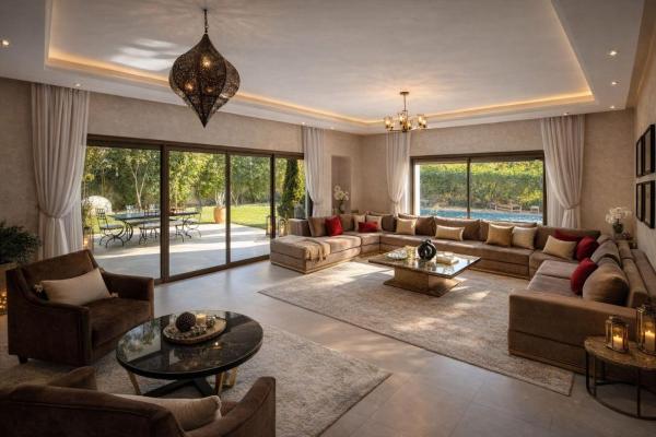 Serene Villa Golf Noria Marrakech Private Garden Golf View 3 Bedrooms - Mo, Marrakech
