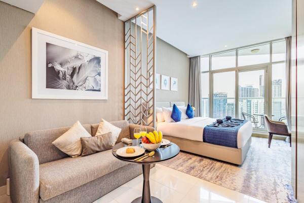 Stylish Studio Business Bay - Canal View - Gym & Pool - دبي