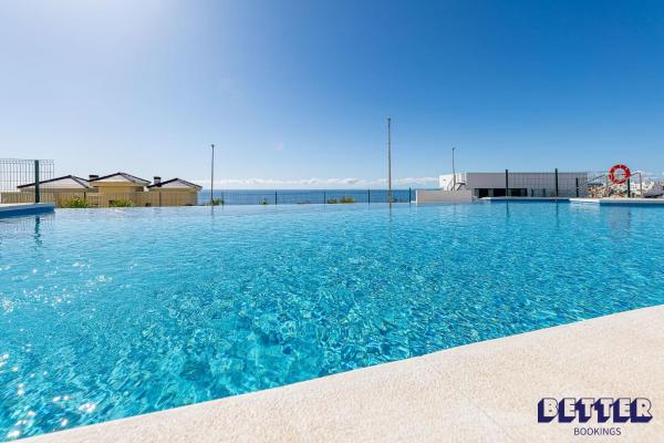 Casa Camarate - Luxury 1br Seaviews Pool Garden - Manilva