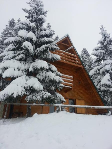 Na fotografii je vidět objekt Chalet The Best View nacházející se ve městě Vlašić.