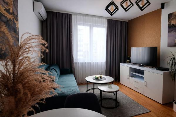 На фото показан объект Apartman Ina stan na dan, расположенный в городе Donje Mladice.