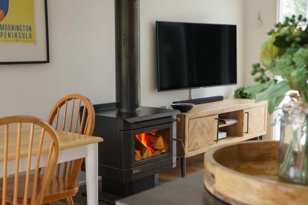 A la foto es mostra l'objecte The Hidden Gem Family friendly home with EV station situat a la ciutat de Rye.
