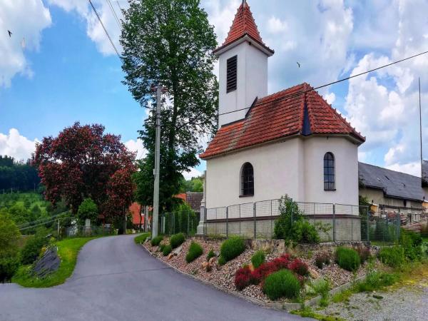Na fotografii je vidět objekt Villa in Býšovec near Harusak Ski Resort nacházející se ve městě Býšovec.