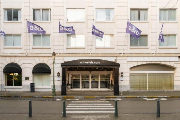 På bildet vises objektet a&o Brussel Centrum som ligger i byen Brussel.