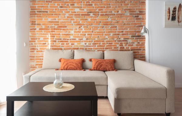 På billedet ses objektet Moderno y cómodo apartamento en el centro beliggende i byen Santander.