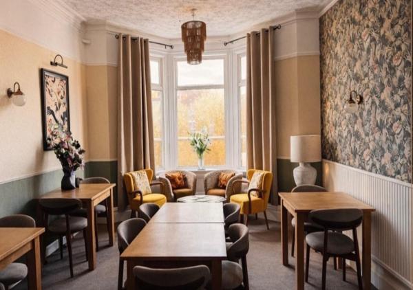 På billedet ses objektet The Franklyn Hotel B&B beliggende i byen Blackpool.