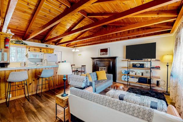 Dog-friendly Cabin With Private Hot Tub Fireplace Grill Patio Streaming - Stateline, NV