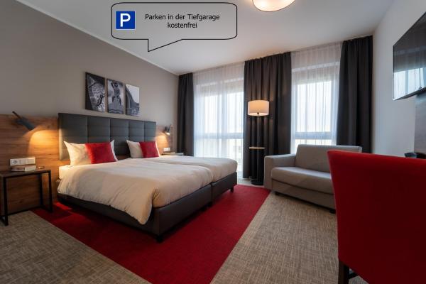 En la foto se muestra el objeto Hotel INCLUDiO ubicado en la ciudad de Neutraubling.