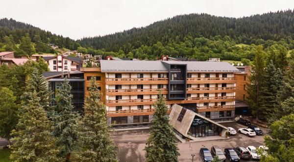 A la foto es mostra l'objecte Bakuriani Inn situat a la ciutat de Bakuriani.