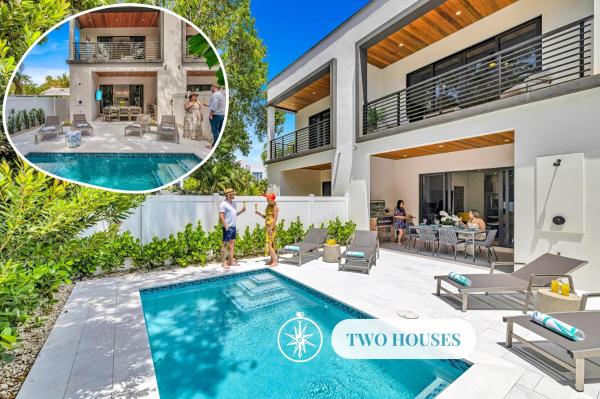 Two Townhouses Heated Pools Centrally Located Malibu Key - Fort Lauderdale, FL