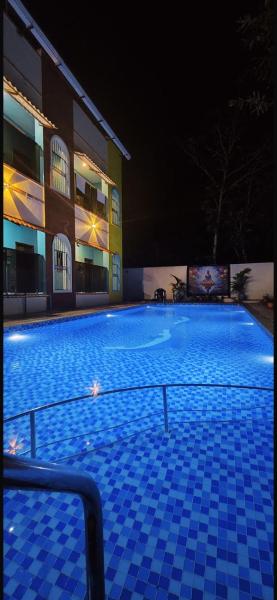 Na fotografii je vidět objekt Thilo Guest House Auroville nacházející se ve městě Vānūr.