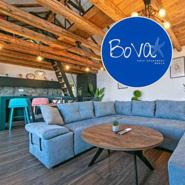 Cozy Apartment With Sea View ‘Bova’ - Brela