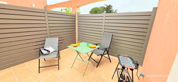 Le Barcares - "Casita" Maisonnette Climatisée Avec Terrasse Et Parking - Plage à Pied - Le Barcarès