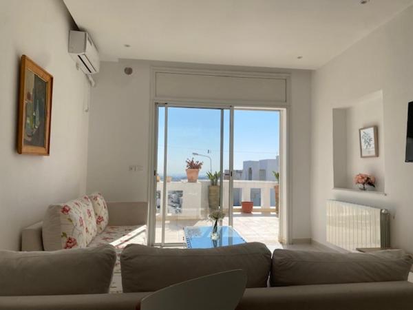 Na fotografii je vidět objekt Panoramic 2 bedrooms Ennassr nacházející se ve městě Villejacques.