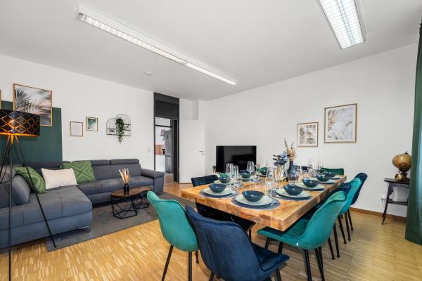Dnd City 1 I 152 Qm I Innenstadt I 3x Parken I 2x Balkon I Workstation I Netflix I Kaffee I Waschmaschine I Trockner I Xbox - Würzburg
